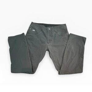 Kuhl Revolvr Pants Vintage Patina Dye Mens 33x32 Gray Hiking Trail Casual